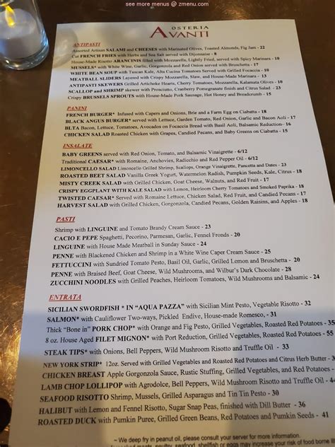 OSTERIA AVANTI, Leola .